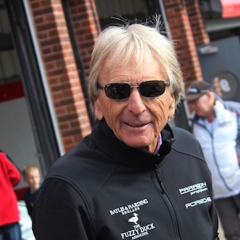 Legends of Le Mans – Derek Bell in the Brands Hatch paddock