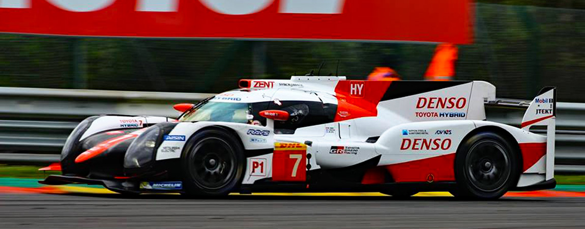 Toyota fastest at Spa