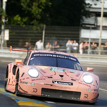 The GTE-Pro winner Porsche #92