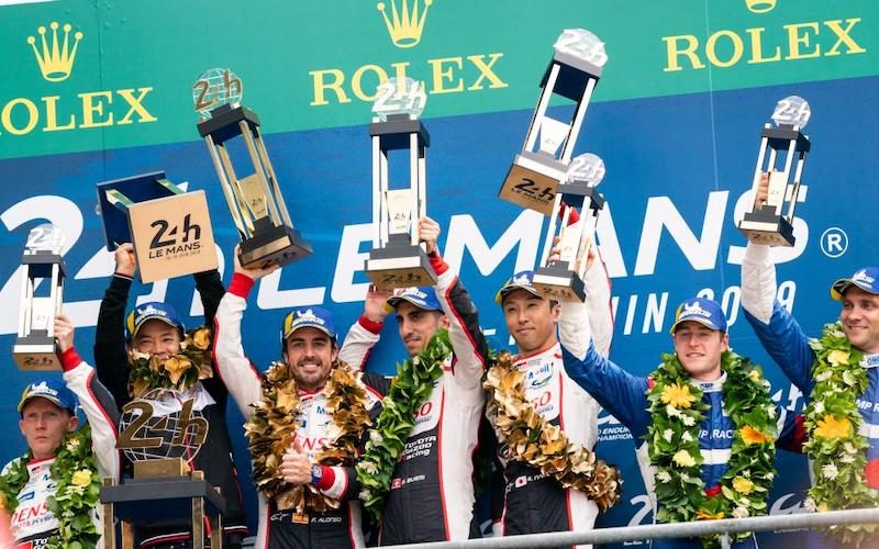 Alonso, Buemi & Nakajima win the FIA WEC World Championship