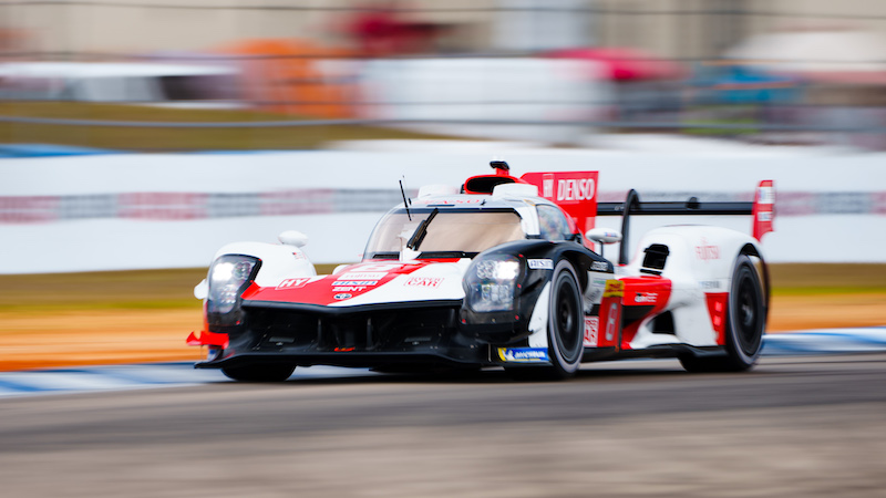 Toyotas setting the pace in Sebring free practice