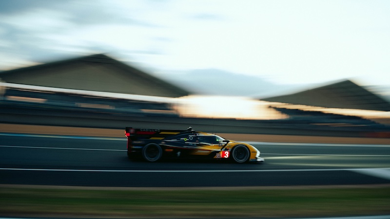 #3 Cadillac during Hyperpole at the 2024 24 Hours of Le Mans