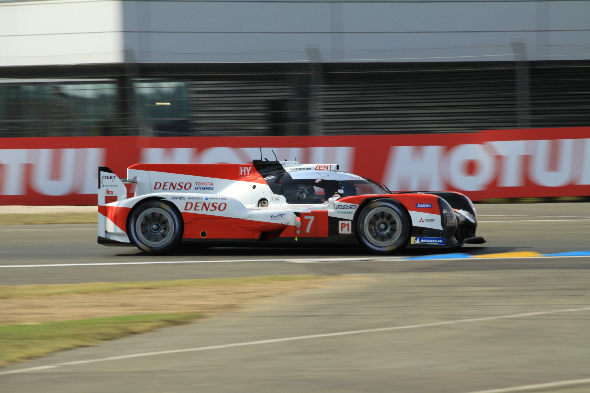 Toyota on pole at Le Mans but Rebellion bag front-row spot