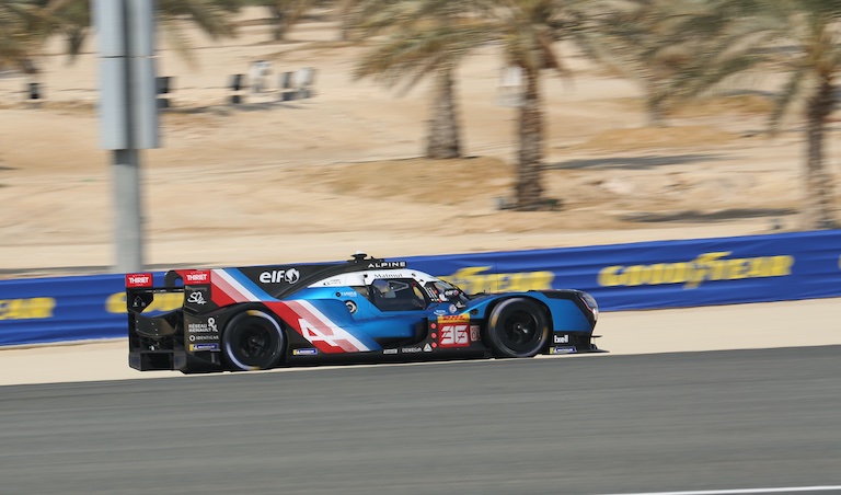 Alpine WEC Hypercar at the 8 Hours of Bahrain
