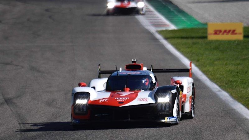#7 Toyota GR010 Hybrid in qualifying for the 2021 Six Hours of Monza