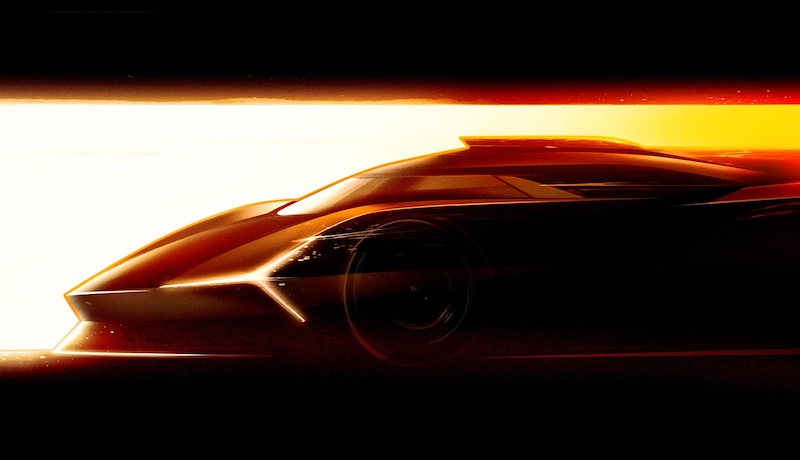 Concept image of future Lamborghini LMDh