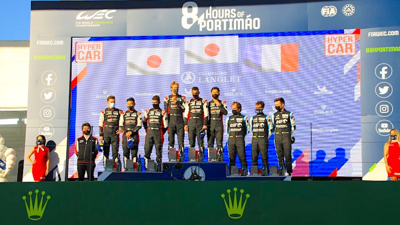 Toyota one-two in Portimão as team orders mar finish