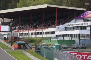 Grandstands at the Circuit de Spa-Francorchamps