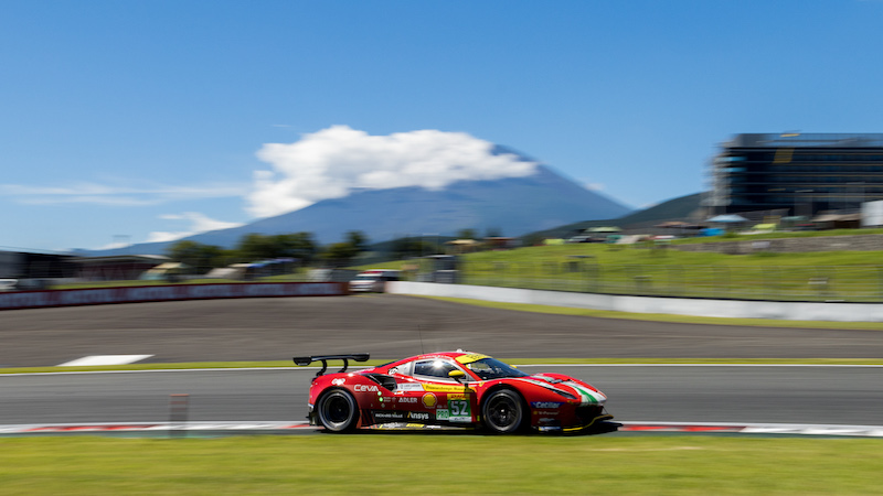 #52 AF Corse Ferrari at the 2022 6 Hours of Fuji