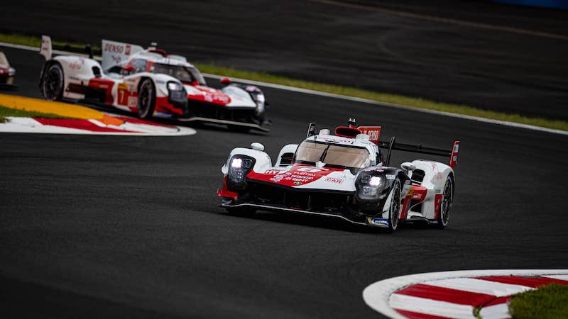 Toyota lock out front row in Fuji qualifying, Porsche P3 and P4